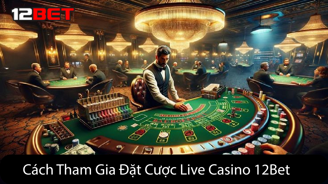 Cách Tham Gia Đặt Cược Live Casino 12Bet